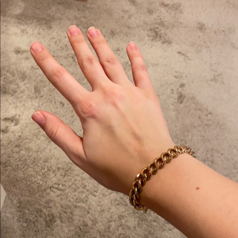 Gold Chain Bracelet